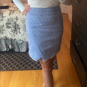 Asymmetrical Pencil Skirt
